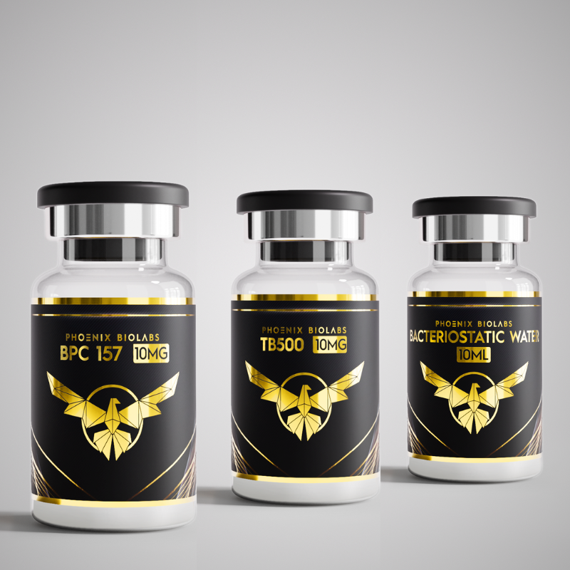 Wolverine Stack 20mg | BPC-157 10mg + TB-500 10mg + FREE Bac Water