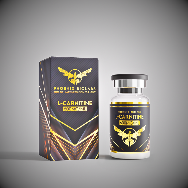 L-Carnitine 6000mg (600mg/ml) Research Compound